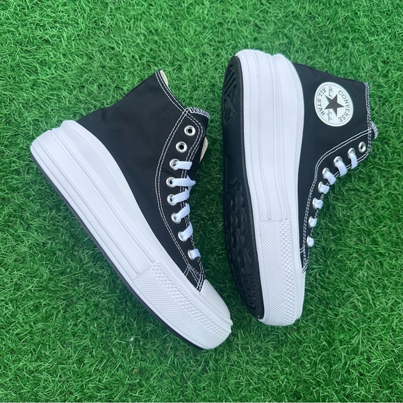 Converse Chuck Taylor All Star Move Hi Black - Picture 6 of 14